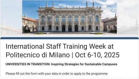 staff week POLIMI