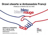 Drzwi otwarte w Ambasadzie Francji 24.09.2022 r. Drzwi otwarte w Ambasadzie Francji 24.09.2022 r.