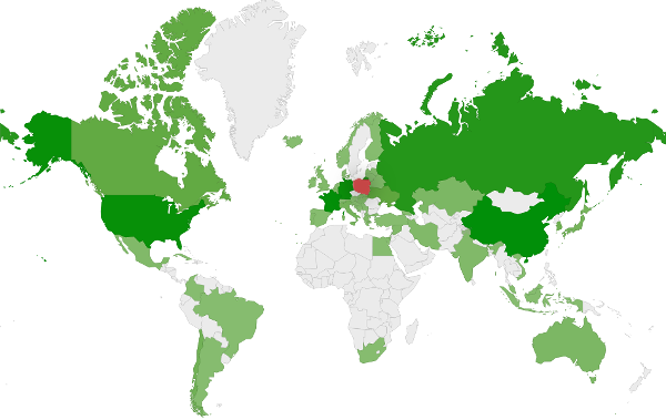 Mapa świata